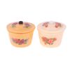 2/3Pcs Dollhouse Miniature Nostalgic Life Scene Decoration Supplies Chinese Double Happiness Enamel Basin Doll Accessories Toy