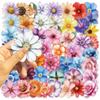 50Pcs Transparent Cartoon Floral Stickers - Waterproof PET Decor for Journals, Guitars & Notebooks RecordingYourLife Store