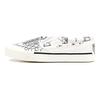 LiNing Steven Harrington X Boogle Collaborazione Artisti Slip-On Casual Antiscivolo Resistenti Leggeri Scarpe da Skate Basse Sneaker da Uomo Bianco AECR057-3