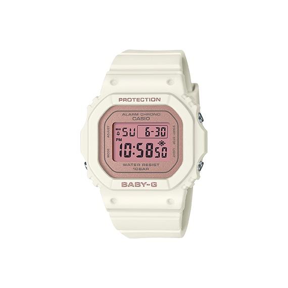 CASIO Unisex BABY-G Pink Watch BGD-565SC-4PR BGD-565SC-4PR White Strap