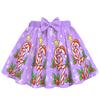20757 Kids Girls Steal a Brainrot 67 Print Swimsuit Swimwear Top Skirt Sets