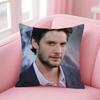 Cool B-Ben Barnes Cushion Cover Linen Pillowcase Cover Soft Decor For Sofa Home Room