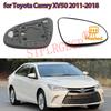 Replacement Heated Side Mirror Glass for Car with Plate for Toyota Camry XV50 2011-2018