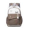 Large Capacity Simple Backpack With Puppy Print And Letter Design Daily For