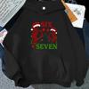 Six Seven 67 Graphic Christmas Hoodie New Year Sweatshirt Holiday Party Outfit Pullover Tracksuits Unisex Hooded Sweatshirt