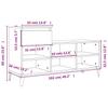 Shoe Rack White 102 x 36 x 60 cm Engineered Wood