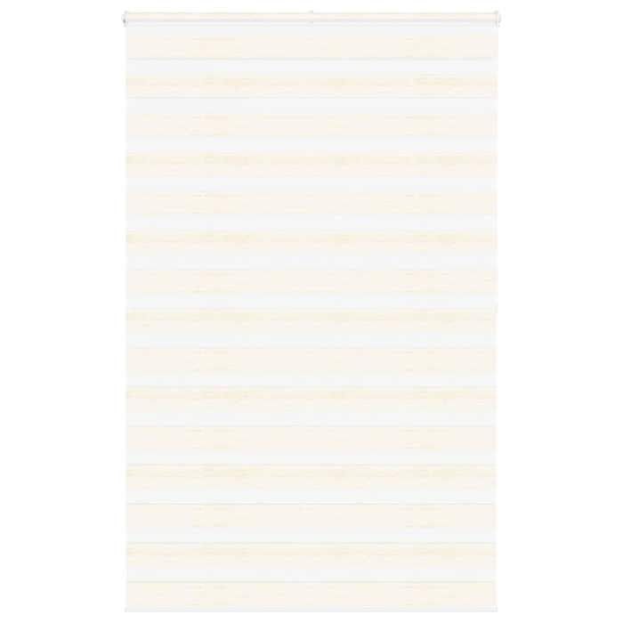 VidaXL Store Zèbre Beige Marbré Largeur Du Tissu 140,9 Cm Polyester, Store À Enrouleur Zébré, Store Zébré Pour Fenêtre, 4014686