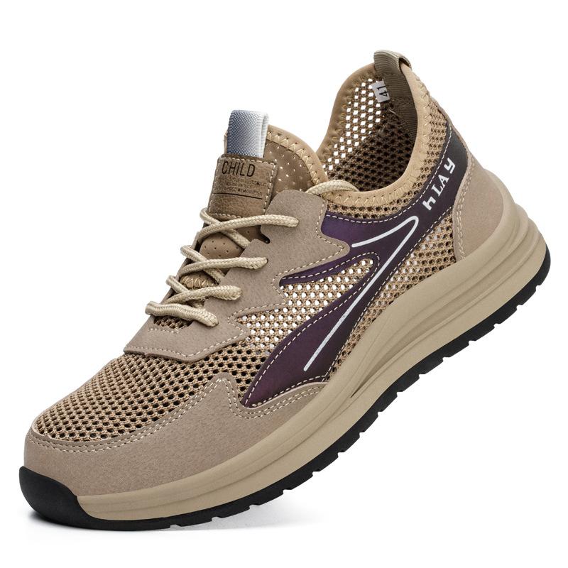 Labor Insurance Shoes Are Smash-proof and Puncture-proof, Steel Baotou Breathable Safety Shoes, Labor Insurance Shoes for Men
