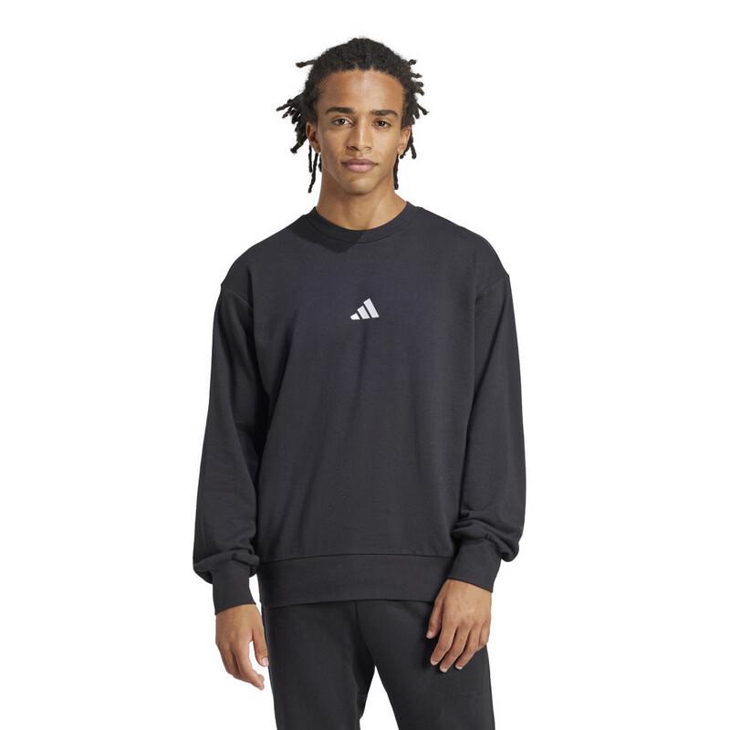 Мужской пуловер с длинным рукавом и круглым вырезом Adidas JE3837 L