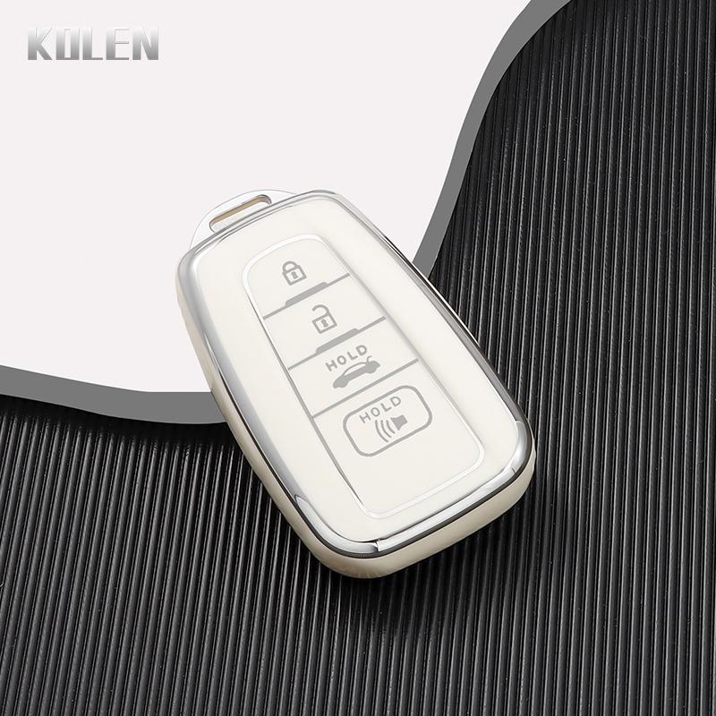Tpu Car Remote Key Case Cover Shell Fob For Toyota Prius Camry Corolla Chr C-Hr Rav4 Land Cruiser Prado Altis Key Protect Holder