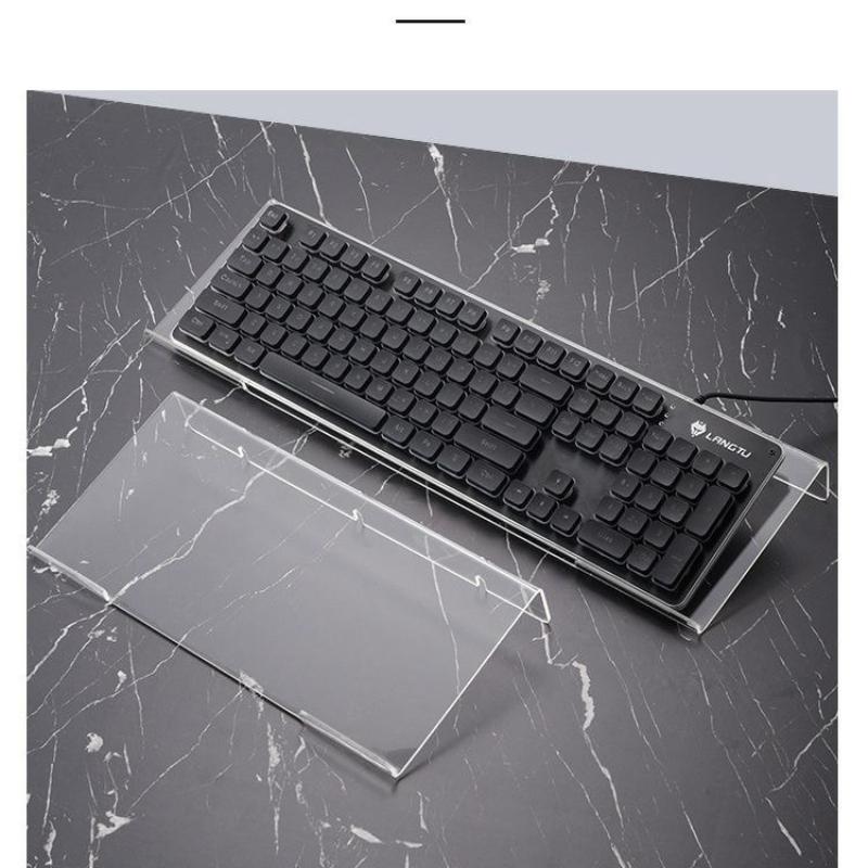 New Style Acrylic Transparent Keyboard Dust Cover Mouse Cover Computer Accessories Desktop Storage Office Accessories