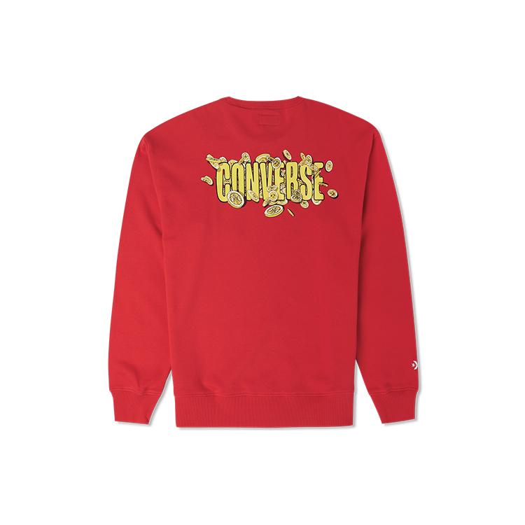 Толстовка Converse CNY Мужская Красная 10025505-A02 S