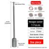 5.5-19mm Deep Hex Socket: Extended Air/Hand Drill Screwdriver Head