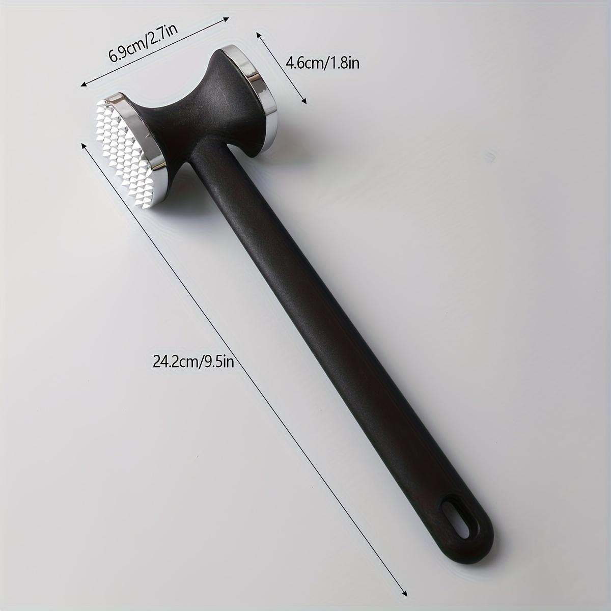 1Pcs, meat mallet, meat tenderizer, metal meat tenderizer, household use, meat tenderizing tool, meat tenderizing hammer, kitchen utensils, kitchen 1Pcs