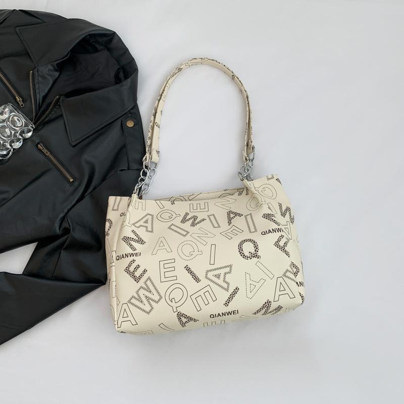 2024 New Trend Fashion Street Style Large Capacity Casual Tote Bag Handbag For Women