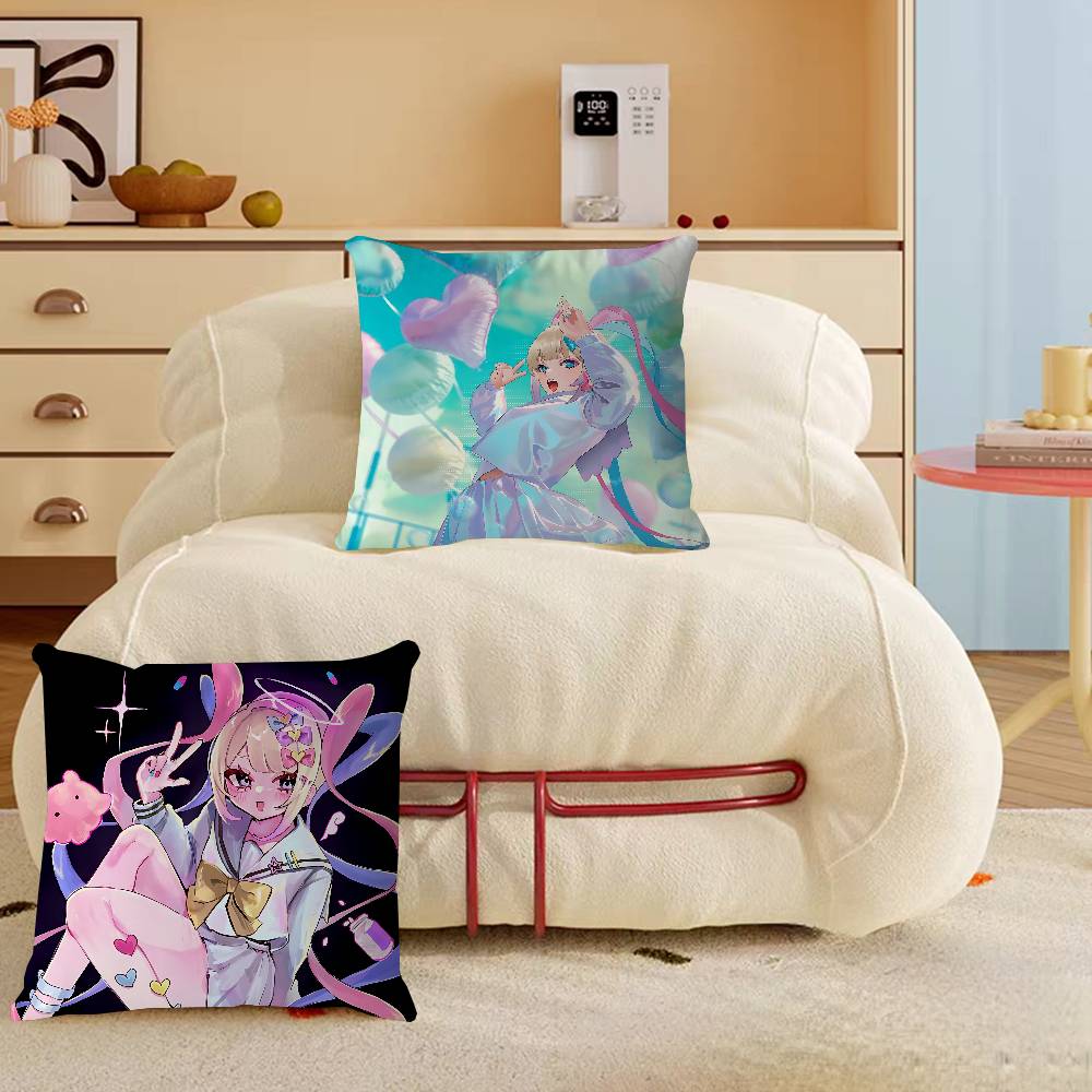 Needy Girl Overdose Game 45*45cm Cushion Cover Pillow Cover Decor Pillowcase Home Pillowcase For Couch Pillow
