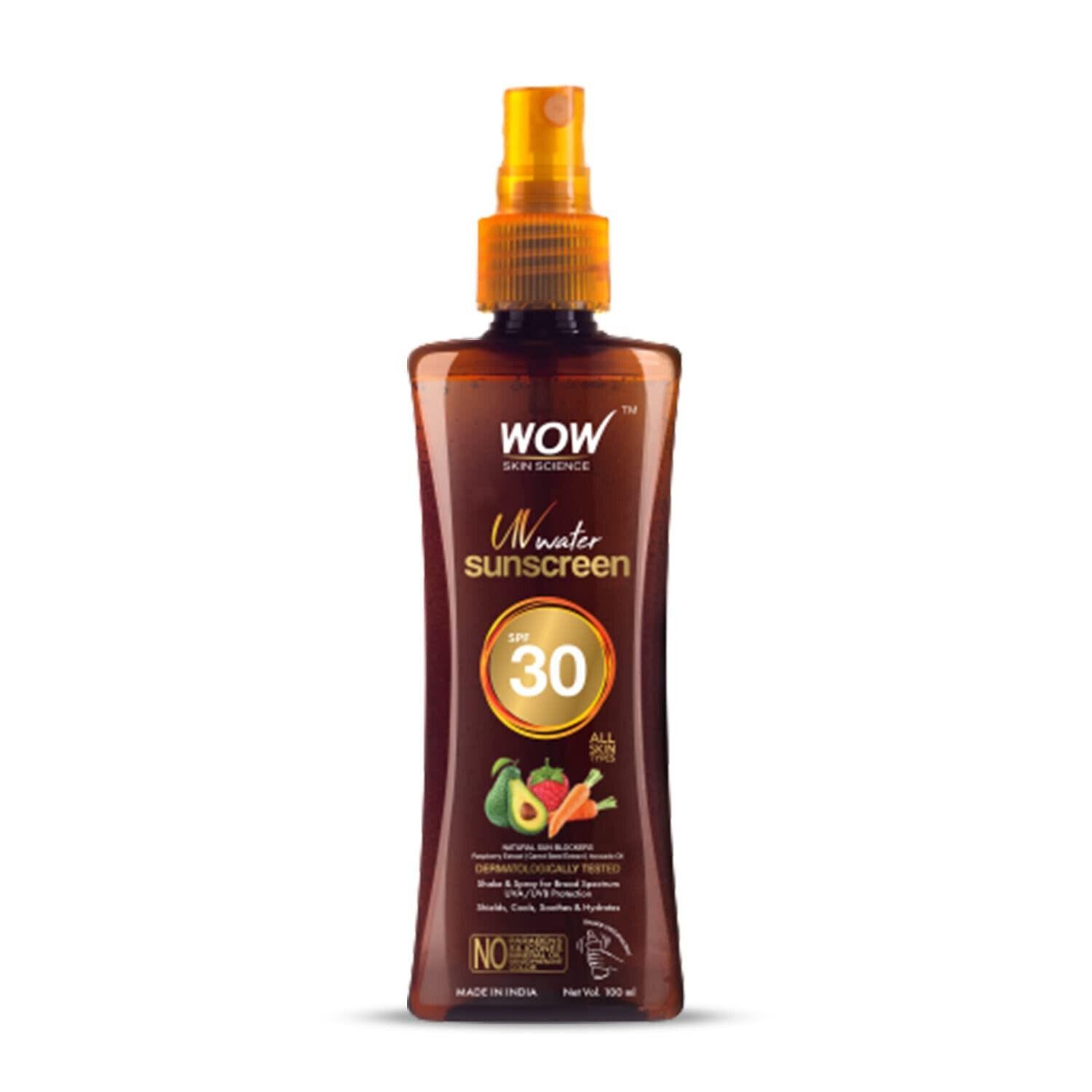 

@Wow Skin Science UV Sunscreen with SPF 30 For unisex 100ml N230 VD-282-60%OFF