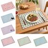 Non-Slip Kitchen Drying Mat Diatom Mud Countertop Mat New Table Mat  Tableware