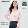 La Chapelle Korean Style Sheer Long-Sleeve Shirt
