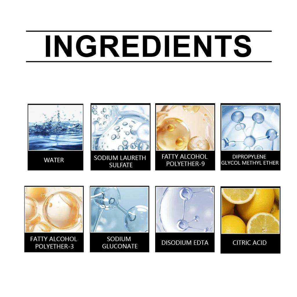 120ml Car Wheel Tire Cleaner Spray Removes Dirt Brake Dust Rust Safe for Alloy Chrome Steel Rims Protective Shine Formula