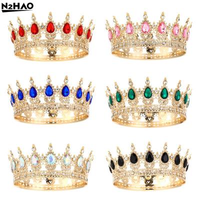 Crystal Pearl Crown Tiara Cake Topper Princess Theme Birthday Baby Shower Wedding Decorative Cupcake Topper For Kids Party