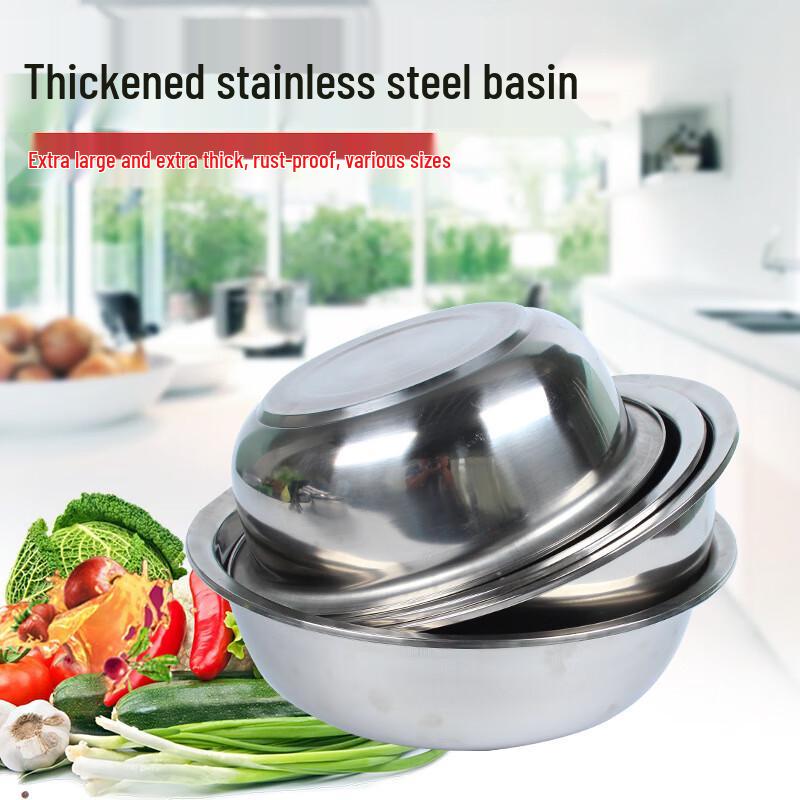 Fengzhi 304 Stainless Steel Mixing & Washing Basin