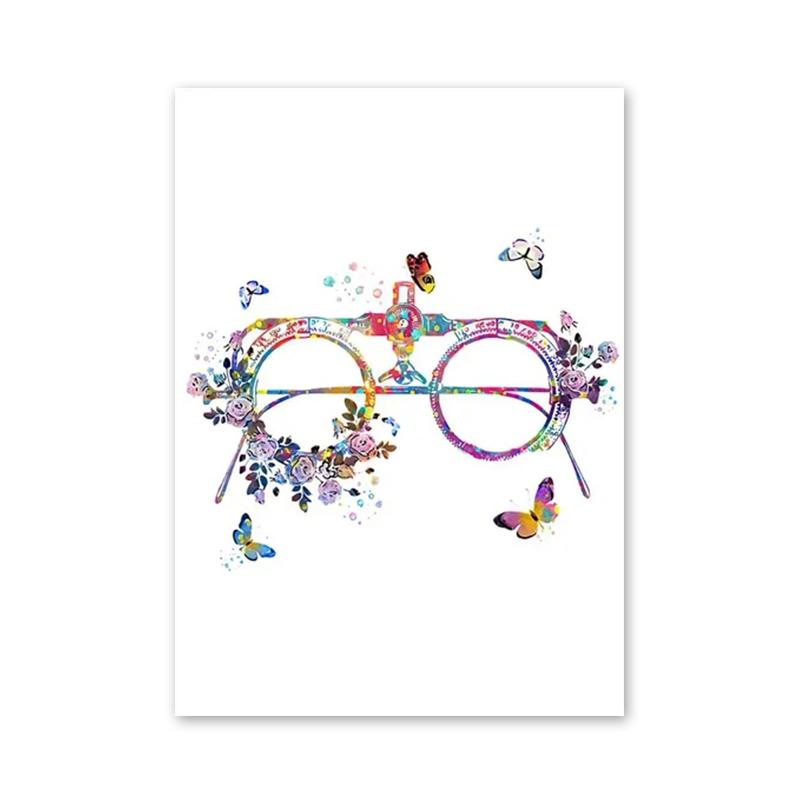 Eye Anatomy Medicine Optician Optometry Tools Posters and Prints Nordic Wall Art Canvas Paintings For Clinic Room Home  Decor
