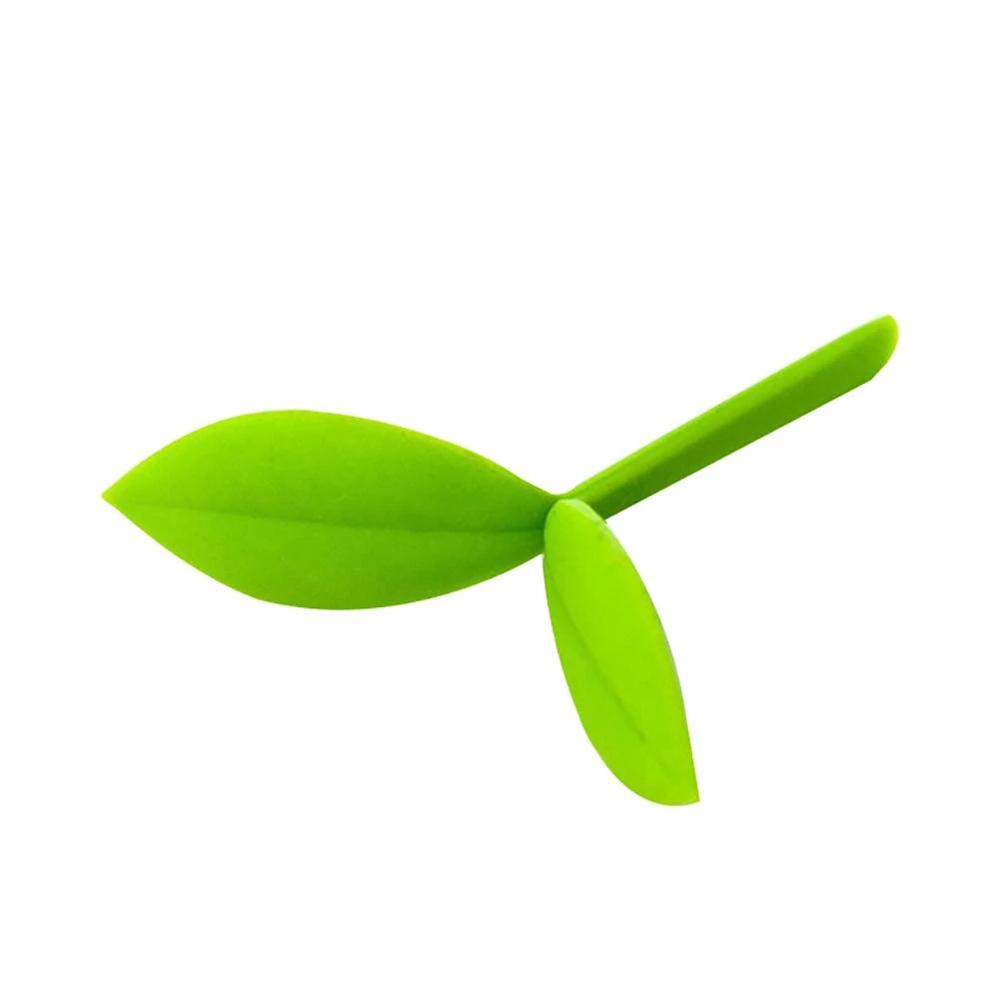Silicone Reading Little Leaves Bookmark Little Grass Bud Sprout Bookmark Grass Buds Bookmark