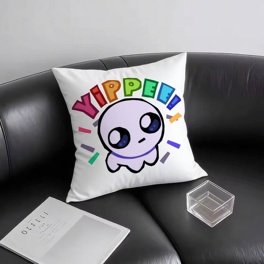 1pc Tbh Creature Pillow Case Square Bedroom Sofa Leisure Comfort Cushion Car Living Room Home Decoration