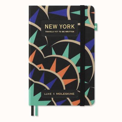 Moleskine LUXE X Moleskine New York City Notebook, Hardcover, Pocket Size, Lined, CNLCNY