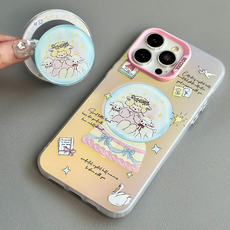 Zhitai Magnetic Frosted Laser Case for iPhone 15/14 & Huawei MATE 60