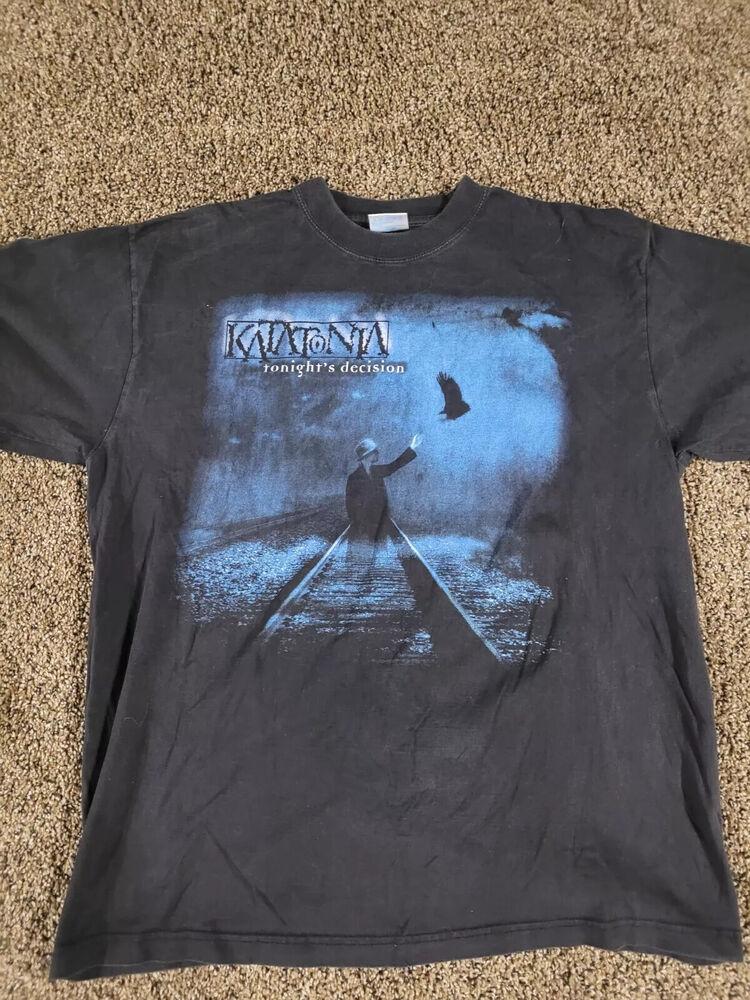 Retro KATATONIA band Concert Men S-235XL Unisex T-Shirt S