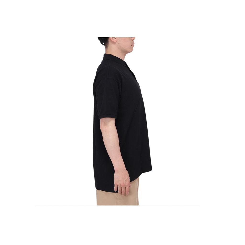 Polo Ralph Lauren Solid Color Pocket Design Short Sleeve Polo Shirt Men tops Black MNPOKNI1N822399-001