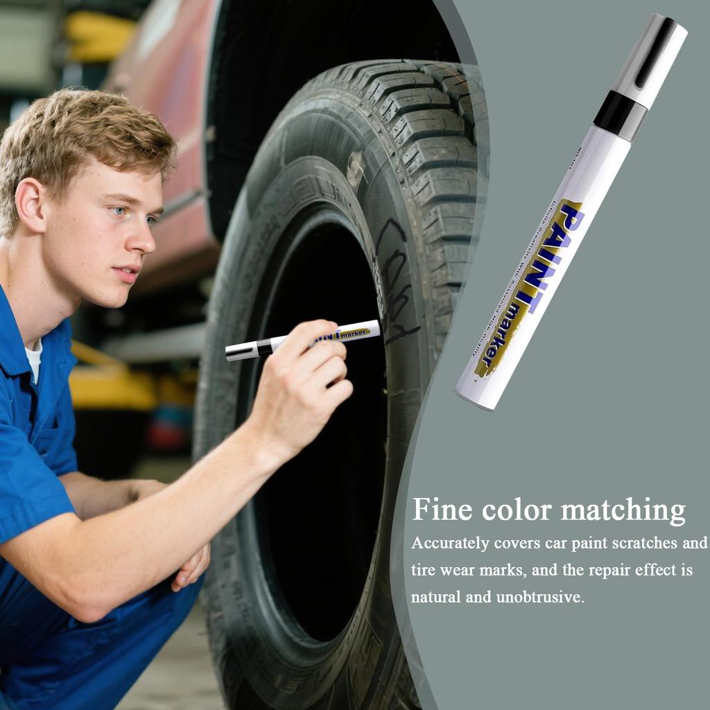 Car Touch Up Pens, Exterior Color Repair Pencils - Perfect for Fixing Scratches and