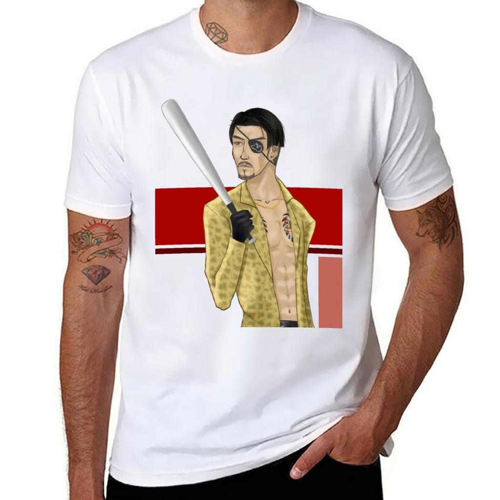 Majima Goro T-Shirt Holiday Simple Tee Shirt