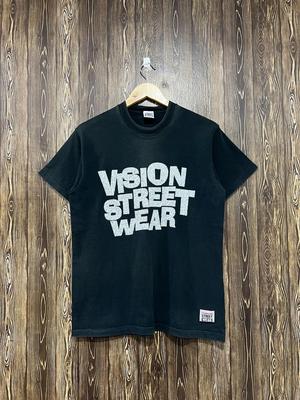 חולצת טי וינטג משנות ה-90 Vision Street Wear / בגדי סקייטבורד / בגדי גלישה / מידה M