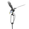 Metallkunst Adler Dekor Simulation Vogel Figur Ornament Pfahl für Außen Garten Hof Rasen