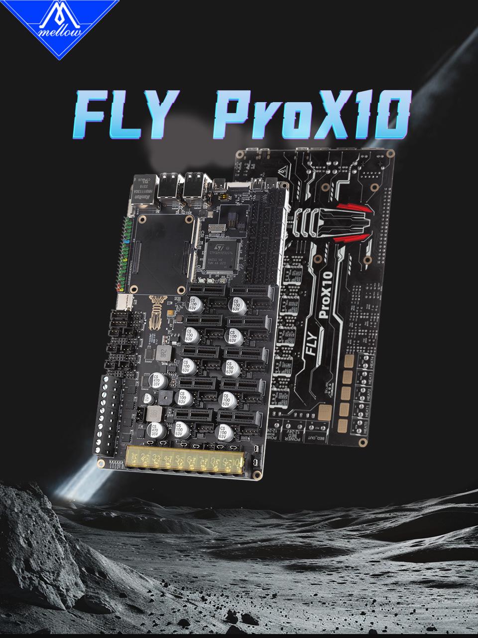 Fly3D ProX10 10-Axis High-Speed 3D Printer with Klipper Firmware & CM4 Expansion Board 1x TP2209