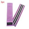 Yoga Resistance Bands With Cotton Material For Fitness And Stretching Exercises For Home Workout