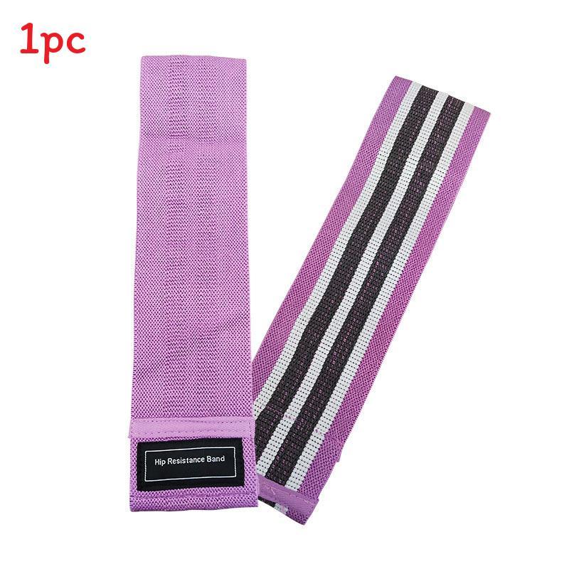 Yoga Resistance Bands With Cotton Material For Fitness And Stretching Exercises For Home Workout