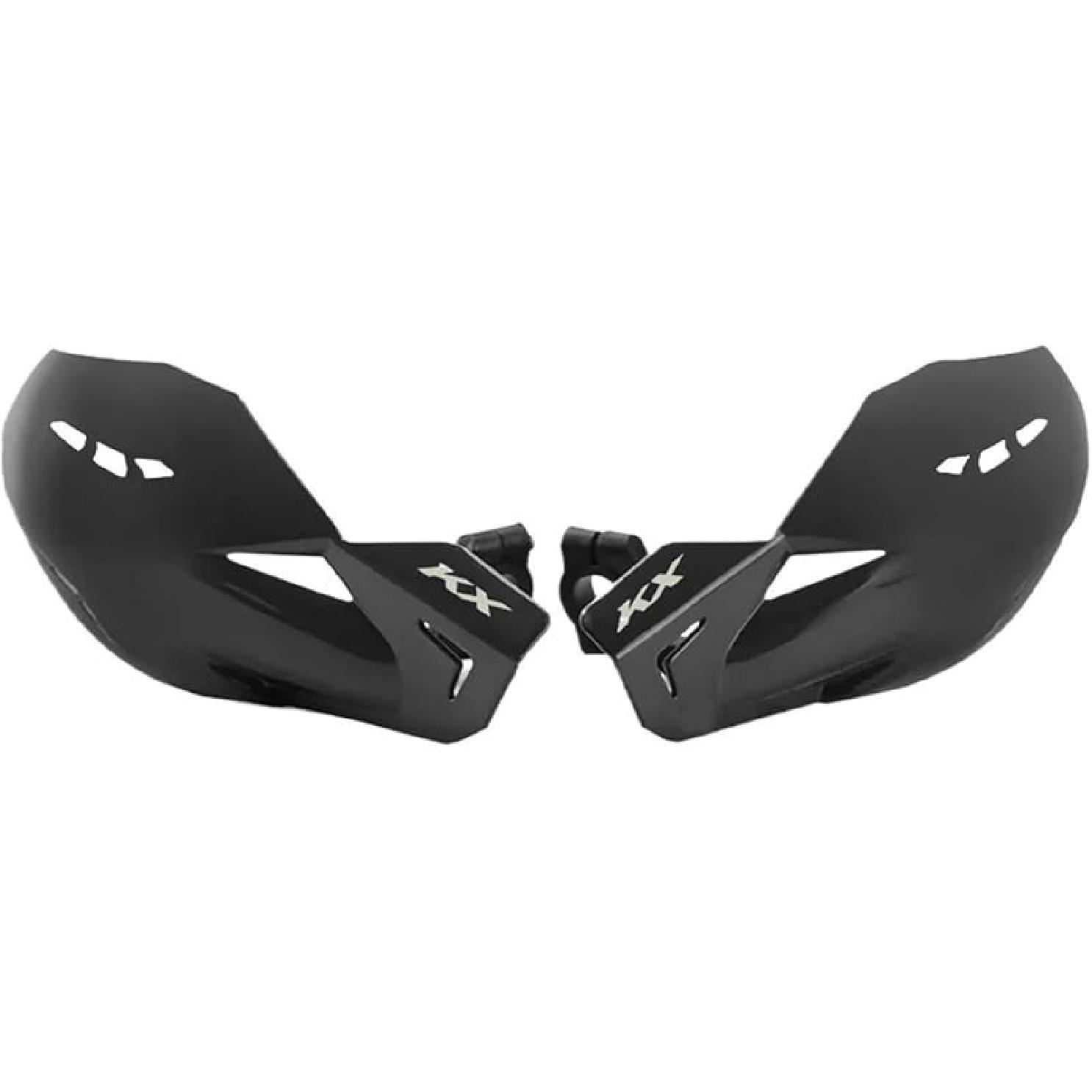 Защита рук мотоцикла, защита руля, подходит для Kawasaki KX450/F KX65 KX85 KX125 KX250F KX 450F 250F 125 112 100 85(черный)