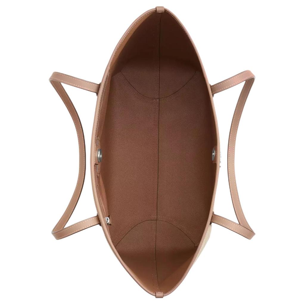 New COACH City Coated Canvas Tote Bag, Shopping Bag, Handbag Large Women's Taupe CV976-SVPWH