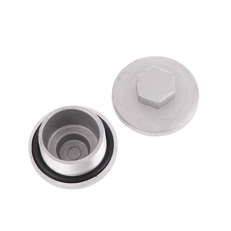 2Pcs Scooter Oil Drain Plug Valve Tappet Cover Rubber O Seal Ring For 125Gy6125 Oil Drain Cover Engine Parts