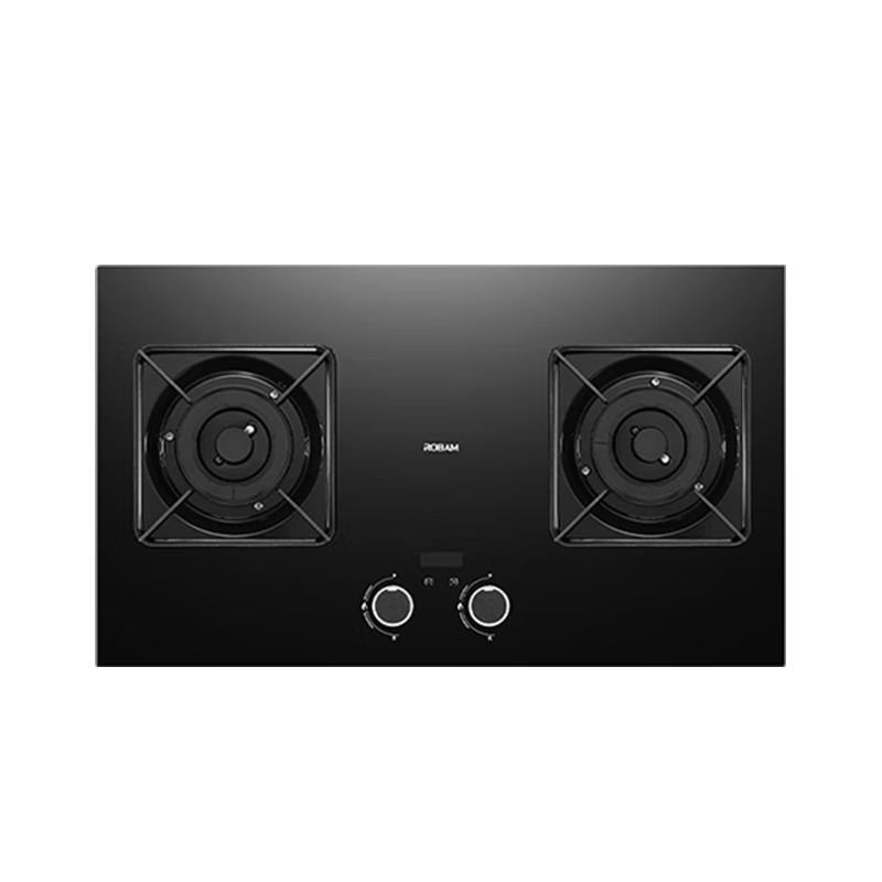 Robam Built-in Natural Gas Cooktop with Dual Timer and 5.2kW High Power CN plug (adapter included) Dual Timer, Smart High Power 23BX-E1