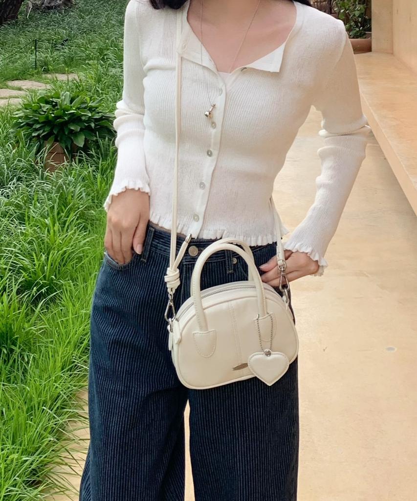 Talli [3Rd] Milo Half Tote Bag_Ivory