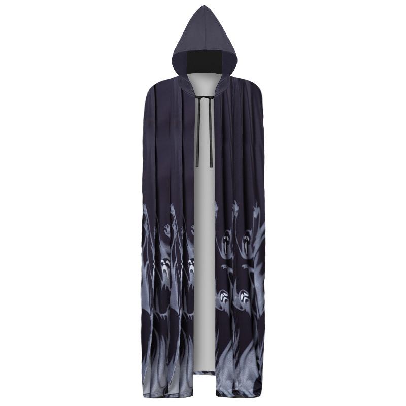 

Новое женское платье на Хэллоуин Белый череп Призрак невесты Косплей костюм набор S/M