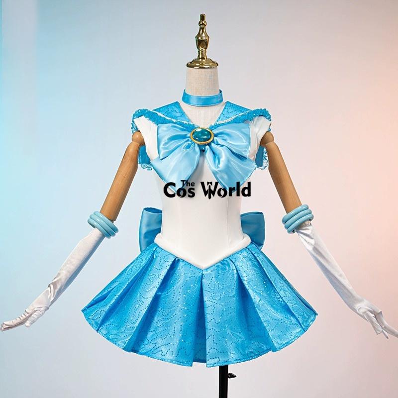 Usagi Tsukino Sailor Mercury Makoto Kino Rei Hino Minako Aino Outfits Anime Cosplay Costumes [THE COS WORLD]