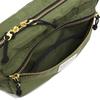 Fredrick Packers 420D SNUG SHOULDER (M) Shoulder Bag, Packcloth Nylon, Gold Zipper, Women's, Black