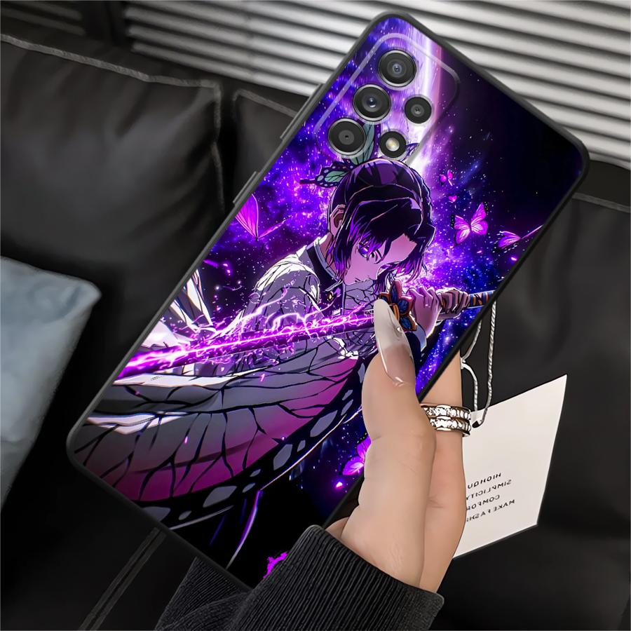 Demons Anime Slayer Soft Back Phone Cover Case for Samsung Galaxy A05 Note 20 Ultra 9 10 A01 A02 A03 A30 A40 A06 A04 A10 A20 A50