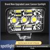 12-80V Dustproof LED Laser Headlight with Reverse Polarity Protection for Electric Vehicles